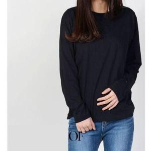 여자 면티셔츠 라운드 긴팔 빅사이즈 여름옷 얇은옷