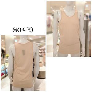 비너스 란제리 비너스 시원한 면 면모달 폴리 사선체크쟈가드 남성 런닝 VMVQ922 SK(스킨) VMV40610000