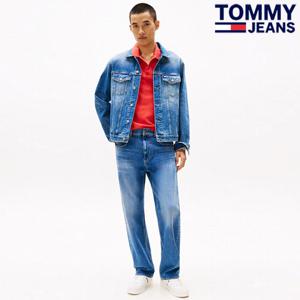 타미힐피거데님 T32F6NEA12TMT1 남성 오티스 스트레이트 핏 데님 팬츠 T32F6NEA12TMT1