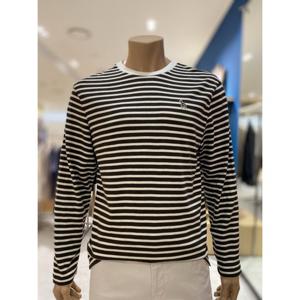 헤지스 스트라이프 긴팔 티셔츠 (HZTS5F362W2) HZTS5F362