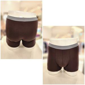 비너스 란제리 비너스 면 스판 솔리드 메쉬 아웃밴드 남성 드로즈 팬티 VMP7272T BR(브라운) VMP72720000