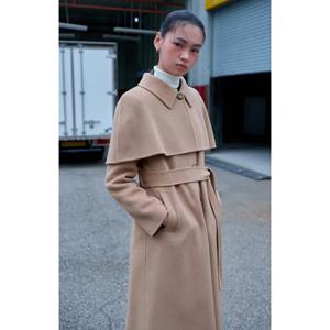 [케네스레이디] (E332) 케이퍼 울캐시 코트 (EHHHPK0505) EHHHPK0505