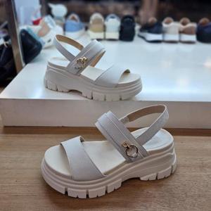 에스콰이아 HC12 여성 통굽 쿠션 샌들 PFFMSD706