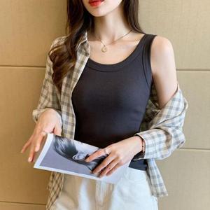 여자민소매 4칼라 여성 민소매 나시 MA8066