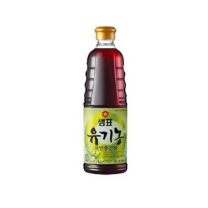 유기농자연콩간장 샘표 860ml