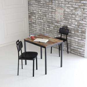 더조아 모던테이블 800 빈티지브라운 책상 식탁 다용도테이블