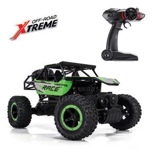1:14스케일 레이스 그린 4륜 충전식 오프로드 리모콘 무선조종 RC카