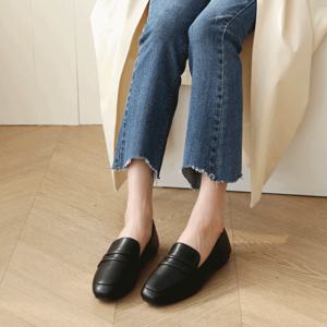 [비비오] 발편한 여성로퍼 빅사이즈 단화 드라이빙슈즈 페니로퍼 ML749