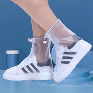 신발방수커버 투명 비닐 장화 레인슈즈(숏) DD-12313 (WC60B13)