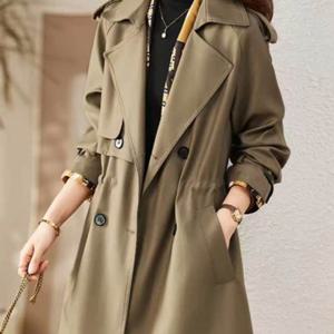 [로라제이][여성봄자켓] 로브디트렌치코트 P0447