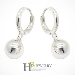[호림쥬얼리]실버92.5/은귀걸이/히트_예쁜(HR)실버 8mm 민볼 원터치 귀걸이(NO.30178)