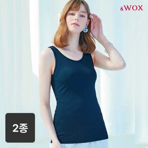 앤왁스 노캡 배쏙티 쿨PK 런닝형 2종 여성 보정속옷