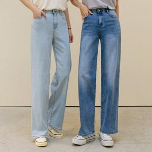 ★기간한정특가★[빠른배송] 썸머 깔끔 보정 꿀핏 소프트 스판 와이드진