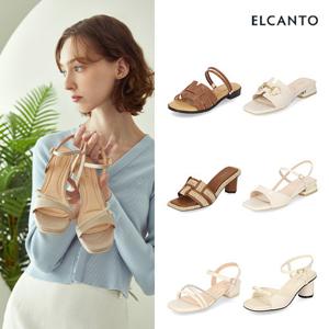 [정상가 159,000원] 엘칸토 여성 스트랩샌들/웨지샌들/뮬 베스트 균일특가
