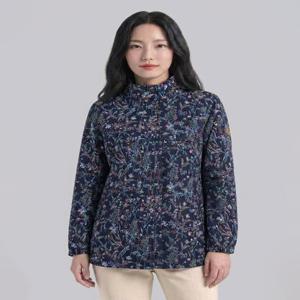 [크로커다일레이디]플라워 프린트 집업 점퍼_CLCSJP205