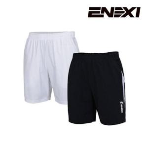 [에넥시] 여성 기능성  4부포인트 배색반바지  24SP02DM (배드민턴,탁구,볼링,스쿼시,헬스)