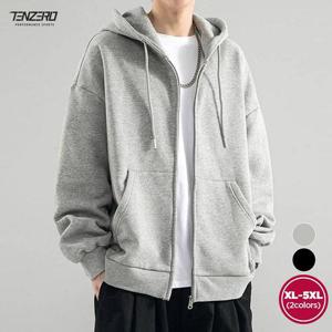 텐제로 남성 가을 캐주얼 후드 집업 자켓 가디건 바람막이 점퍼