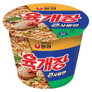농심 육개장 큰사발 110g X 16개