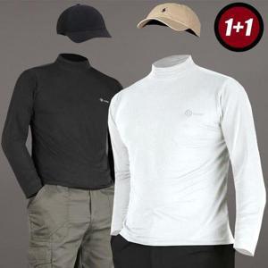 [스타일준]1+1 남성 쿨 아이스 티셔츠 남자 냉감티 여름 얇은 긴팔티 쿨 냉감 작업복 등산복 상의 반목