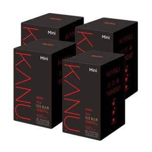 [동서식품] 카누 미니 다크 로스트 아메리카노 100개입 증.정랜덤 x 4개_JS