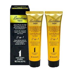 보스티나 시즌2 더 플러스 염색제 5호 내츄럴브라운X2/새치커버 셀프 흰머