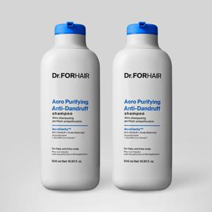 [닥터포헤어] 비듬두피· 가려움·각질케어 안티댄드러프 샴푸 500mlx2