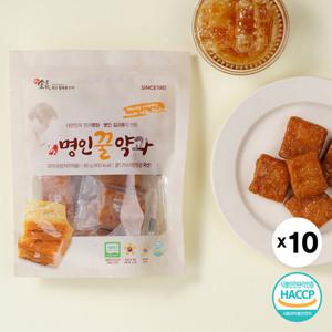 [T] 김규흔 한과 명인 꿀약과 (파우치형) 80g X 10봉지