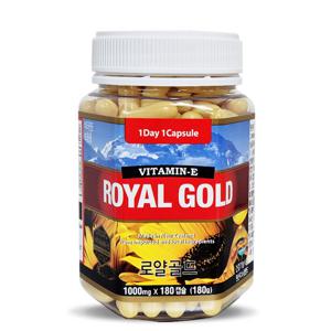 통라이프- 로얄골드 비타민E(뉴질랜드 로얄제리) 6개월분-1병