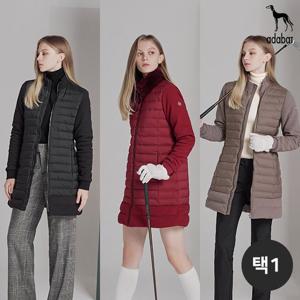 [아다바트] 슬림라인 경량패딩 여성 3컬러 택1 S