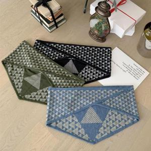 [옷자락]여자 트라이앵글 코디 울숄 삼각형 리버서블 머플러