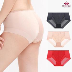 [럭센스]노라인팬티 레이스 여성맥시팬티 빨간 스킨 검정 삼각 햄 국산