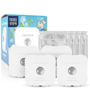 코코도르 비치형 방향제 (본품 케이스 2 + 리필 2) X 4개