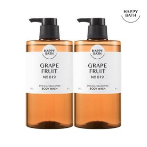 해피바스 오리지널컬렉션 자몽 바디워시 910G 2입