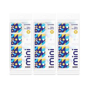 리벤스 휴대용 초미니 포켓 물티슈 8매입 24팩