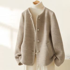 [블랙퀸] 멜이그 웨이브스티치 자켓 blk004136