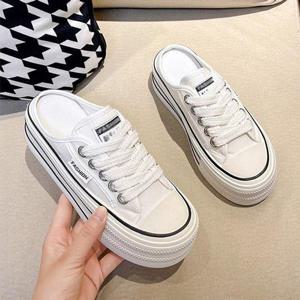 스테디 심플디자인 여자 컬러2종 기본스타일 스트릿슈즈오픈백슈즈 WFLKN8S