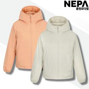 [네파]네파 이월 여성 경량 숏패딩 경량패딩 자켓 간절기 등산점퍼 바람막이 후드자켓 봄 가을 데일리 등산