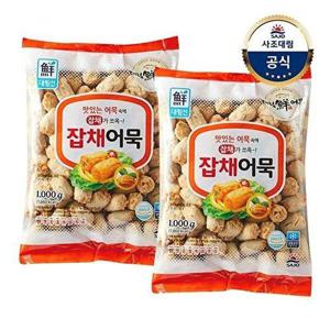 [사조 대림]잡채어묵 1,000g x2개