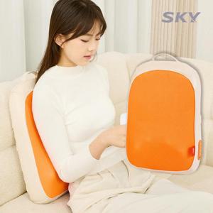 ★강력한안마/직장인 필수템★ 스카이 롤링 등 허리 온열 마사지기 등받이 쿠션 EM18