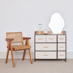 까사마루 레아 3단 와이드 서랍장