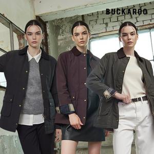 ★텐텐★[버커루] 체크패턴 퀄팅 자켓 여성 3컬러 택1