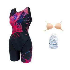 TS스포츠 여성 반신 3부 수영복 실내수영복 실내수영장 성인 빅사이즈 아쿠아로빅 강습용 24072