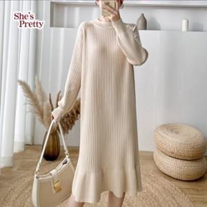 [쉬즈프리티] 엔씨니트롱원피스__여성겨울니트원피스