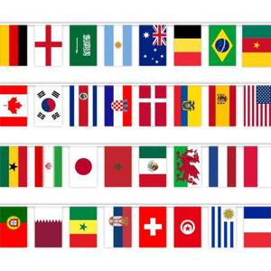 세계 국기 가랜드 만국기 (WFK8JFN)