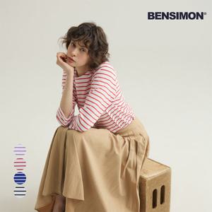 [벤시몽] 25SS 여성 스트라이프 티셔츠 4종 택1