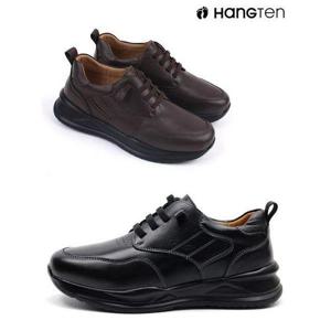 [보그샷]행텐 HT-6021 남성 천연 소가죽 밴딩끈 컴포트화 캐주얼슈즈 단화 스니커즈 운동화