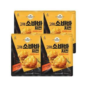 [CJ제일제당]고메 소바바치킨 4봉(순살4)