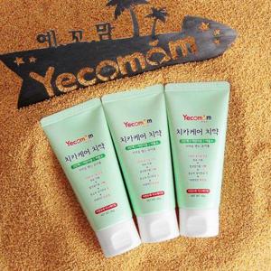 [예꼬맘]치약 2단계 어린이용 본품 3P 저불소 유아치약