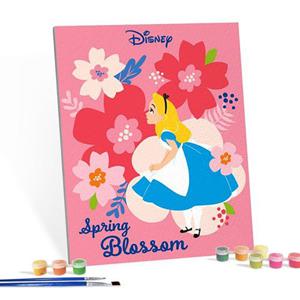 디즈니 그림그리기 세트 앨리스 핑크 블러썸 40x50