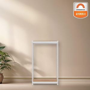 스피드랙 다용도 수납선반 500x500x600 2단 무볼트 철제앵글선반